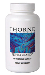 Bottle of Pepti-guard 